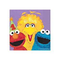 Sesame Street 1st Beverage Napkins (36-pack)