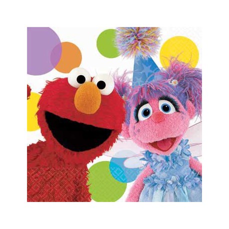 Sesame Street Beverage Napkins (16-pack)