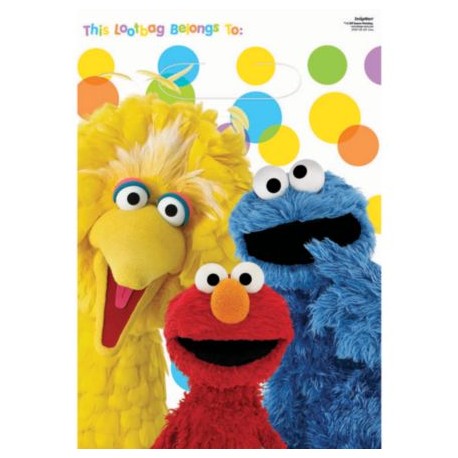 Sesame Street Loot Bags