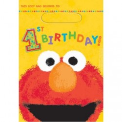 Sesame Street 1st Birthday Loot Bags