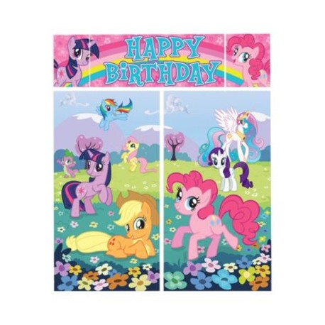 My Little Pony Scene Setter Wall Dec. Kit (each)