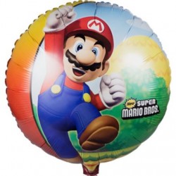 Super Mario Bros. Mylar 18" Balloon (Each)