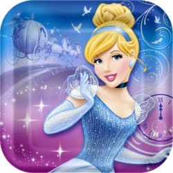 Cinderella Cake Plates (8-pack)