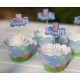 Peppa Pig Cupcake Toppers